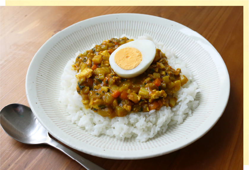 野菜いっぱい 野菜キーマカレーイメージ