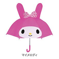 キャラクター耳付傘 マイメロディ