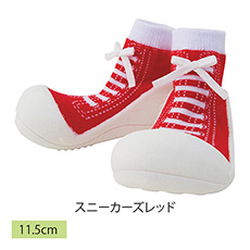 トレーニングシューズ11.5cm スニーカーズレッド